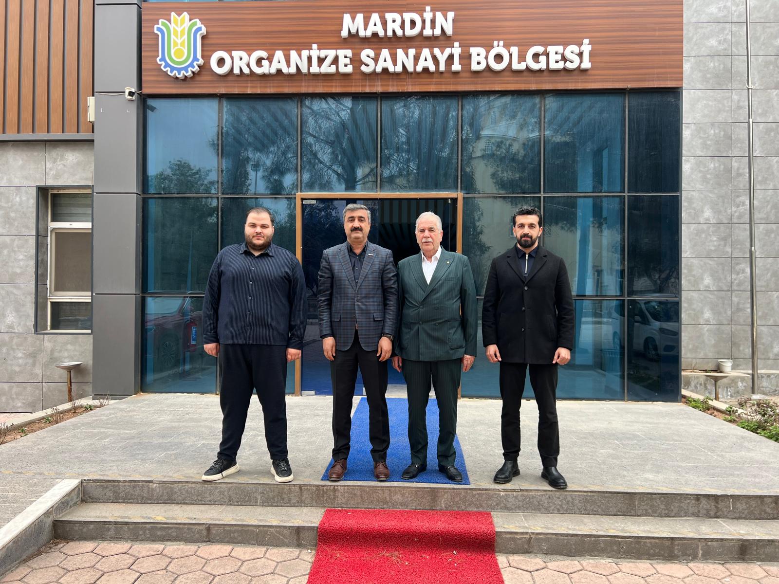 MARD�N OSB'ye ziyaret